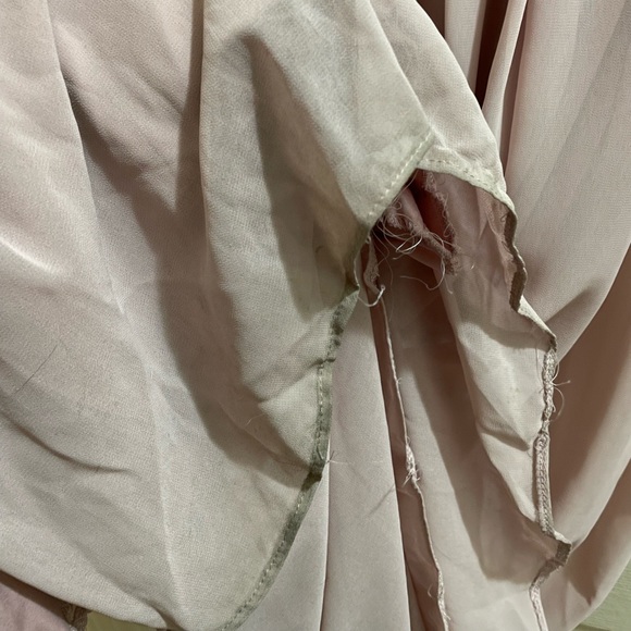 Blush Pink Off The Shoulder Prom Dress/Gown - Picture 9 of 9